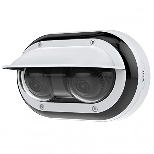 Axis Communications P4707-PLVE P47 Series Dual Sensor Panoramic Camera, 1920p Resolution, Outdoor Security (02416-001)