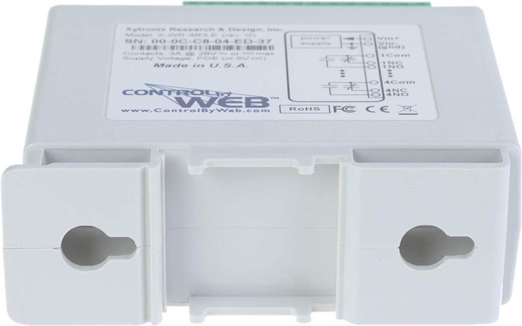 AXIS Web Relay - 4 OUTPUTS, 0 Input, PoE