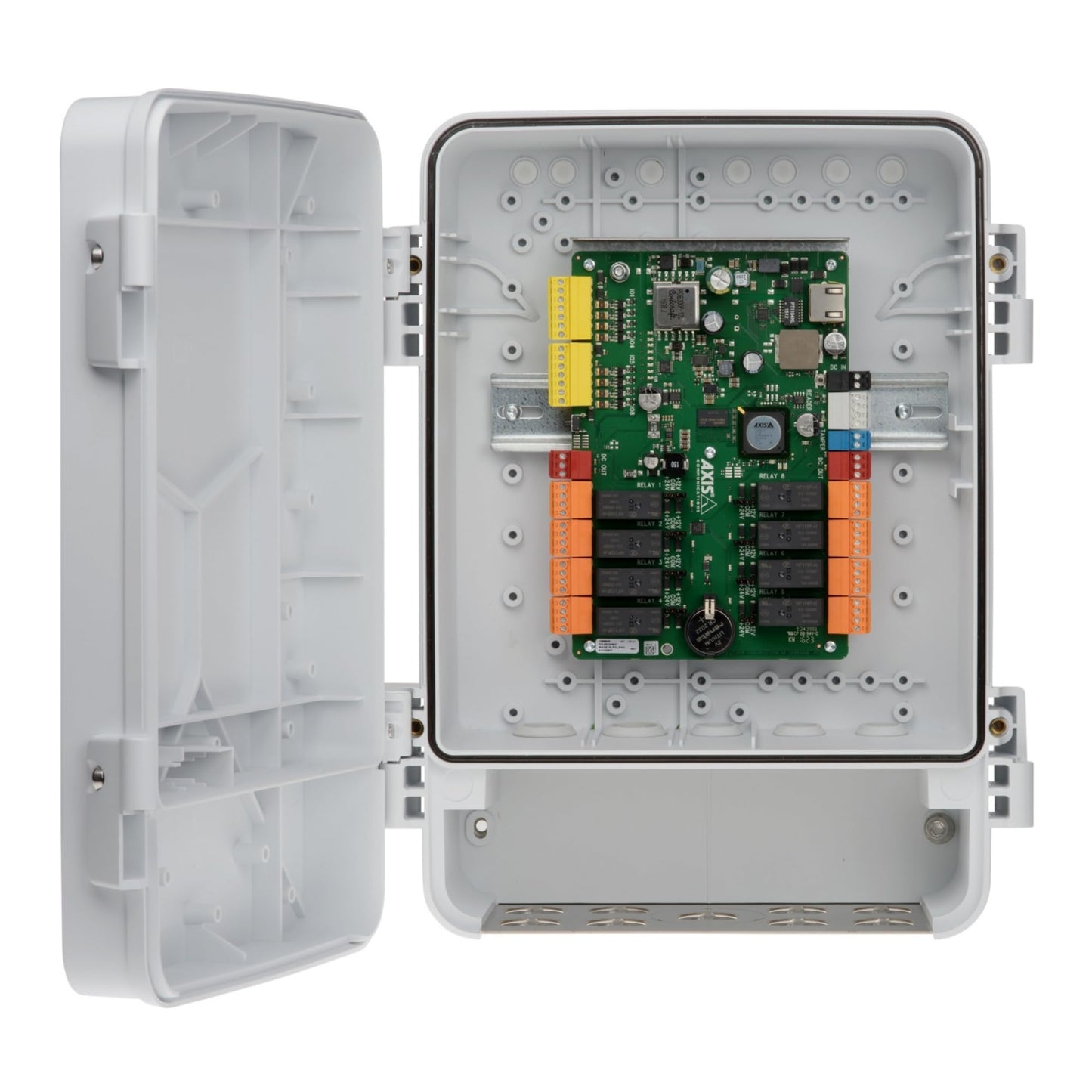 AXIS Expansion Module - Automatic Security Relay, 15A, Normally Open, Chassis Mount, 24V DC
