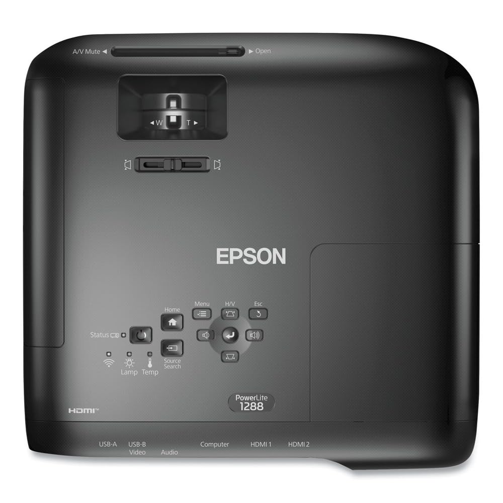 Epson PowerLite 1288 LCD Projector - 16:9 - Portable