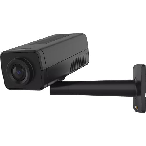 Axis Q1728 4K 8MP Security Camera with Deep Learning Processing Unit, Varifocal IR Lens 5.9-13.3mm, Lightfinder 2.0, WDR, Object Analytics, PoE