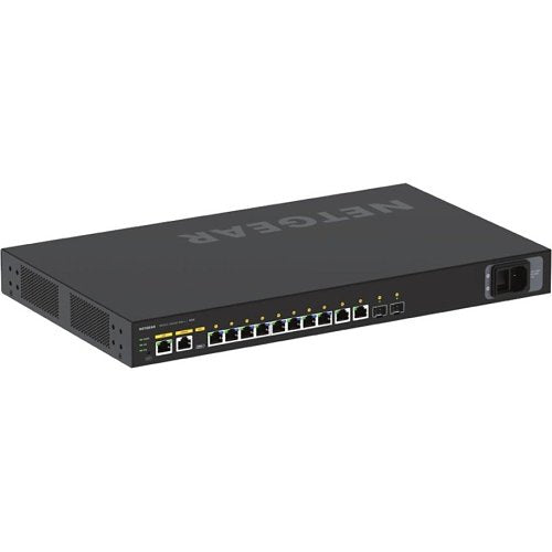 Netgear Netgear GSM4212UX M4250-10G2XF-PoE++ AV Line 8x1G Utra90 PoE++ 802.3bt 720W 2x1G and 2xSFP+ Managed Switch