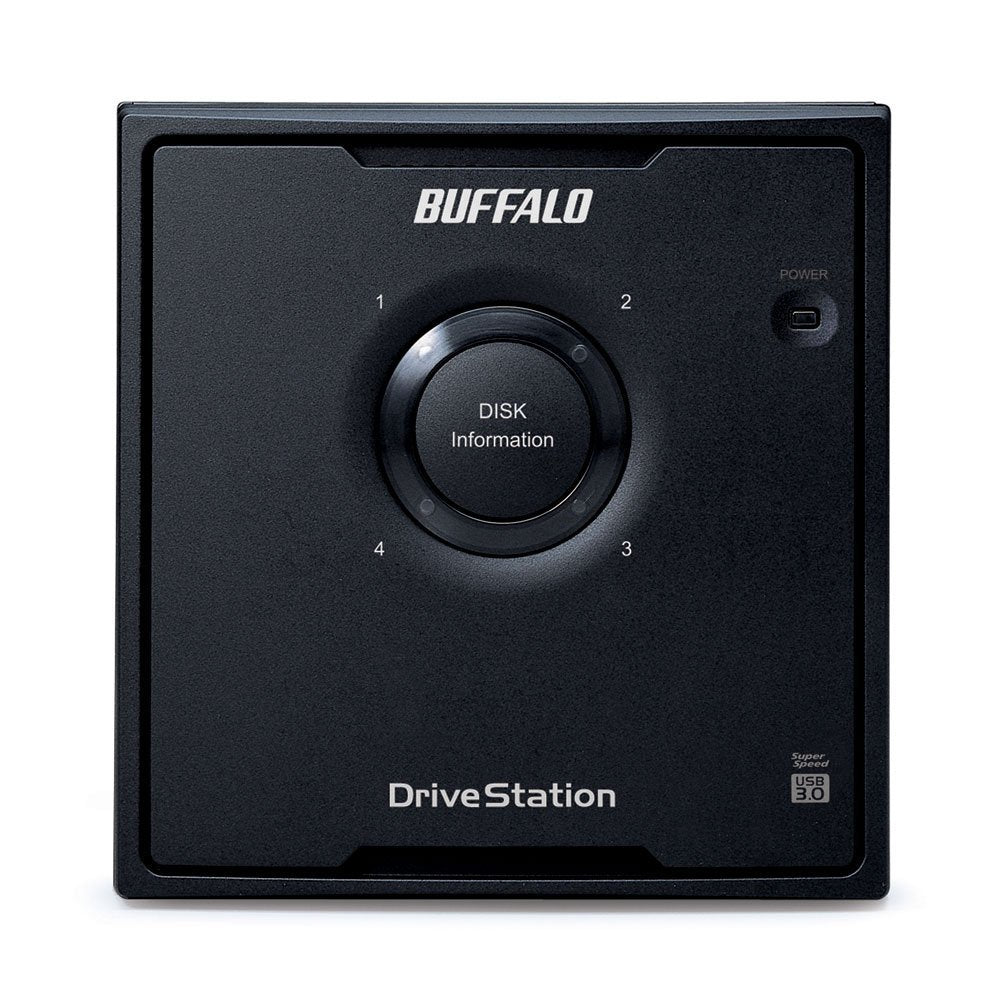 Buffalo DriveStation Quad High Performance RAID Array with Optimized Hard Drives (HD-QH12TU3R5)