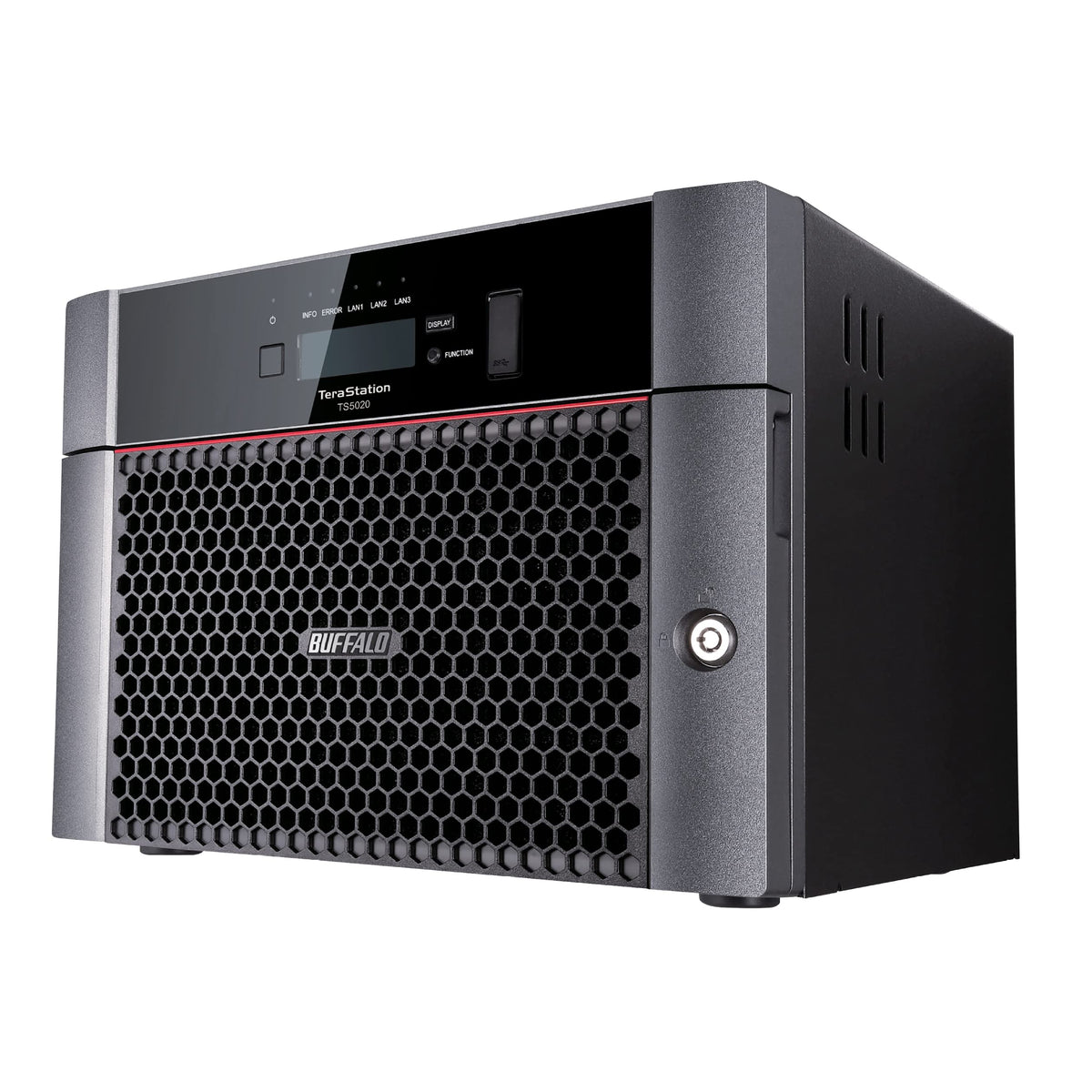 Buffalo TeraStation 5820DN 8-Bay Business Desktop NAS 160TB (8x20TB) with Hard Drives Included Raid iSCSI Network Storage File Server TS5820DN4804