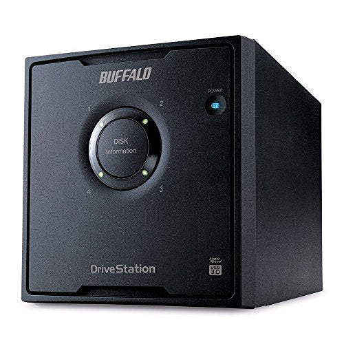 Buffalo DriveStation Quad High Performance RAID Array with Optimized Hard Drives (HD-QH12TU3R5)