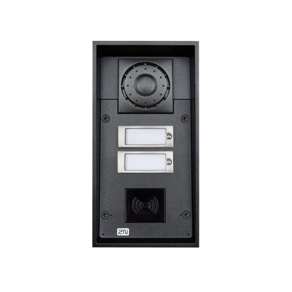 2N Security Helios Force Robust IP Door Intercom 2 Buttons Card Reader Ready