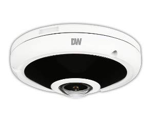 DIGITAL WATCHDOG DWC-PVF5DI1TW MEGApix PANO 5MP IR 3D DNR Network Outdoor Panoramic fisheye Dome Camra with 1.5mm Lens, RJ45 Connection