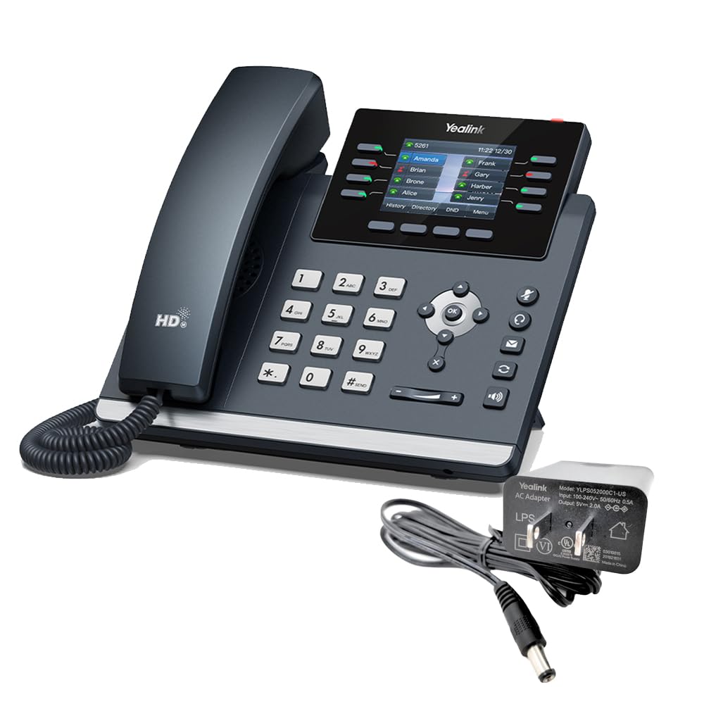 Yealink SIP-T44U IP Phone T44U PoE