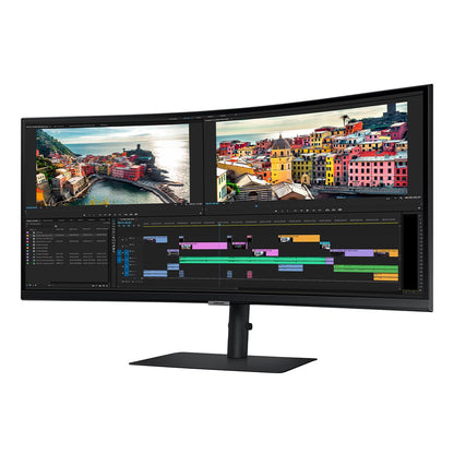 Samsung S34C654UAN 34in Curved Wqhd 100 Hz Mntr Kvm Dp/hdmi Speaker 3yr