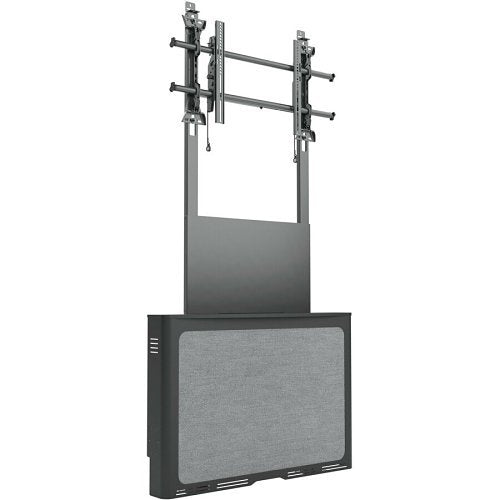 Chief AVSFSS Tempo Flat Panel Floor Support Stand for Display Mount, TAA Compliant, Black