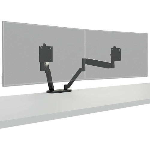 Chief DMA2B Koncis Desk Mount Dual Monitor Arm for 10-32" Displays, VESA Monitor Mount, Black