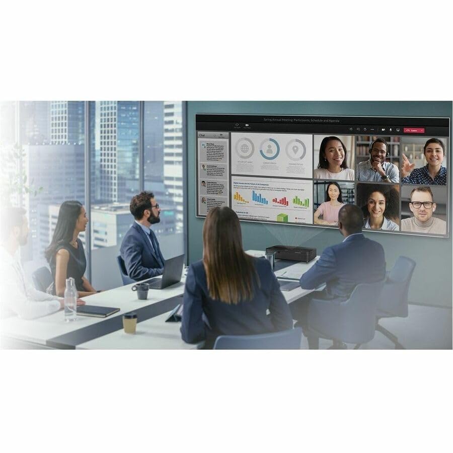 Epson PowerLite 815E Short Throw 3LCD Projector - 16:9 - Wall Mountable - Black - High Dynamic Range (HDR) - 1920 x 1080 - Front - 1080p - 20000 Hour Normal Mode - 30000 Hour Economy Mode - Full HD -