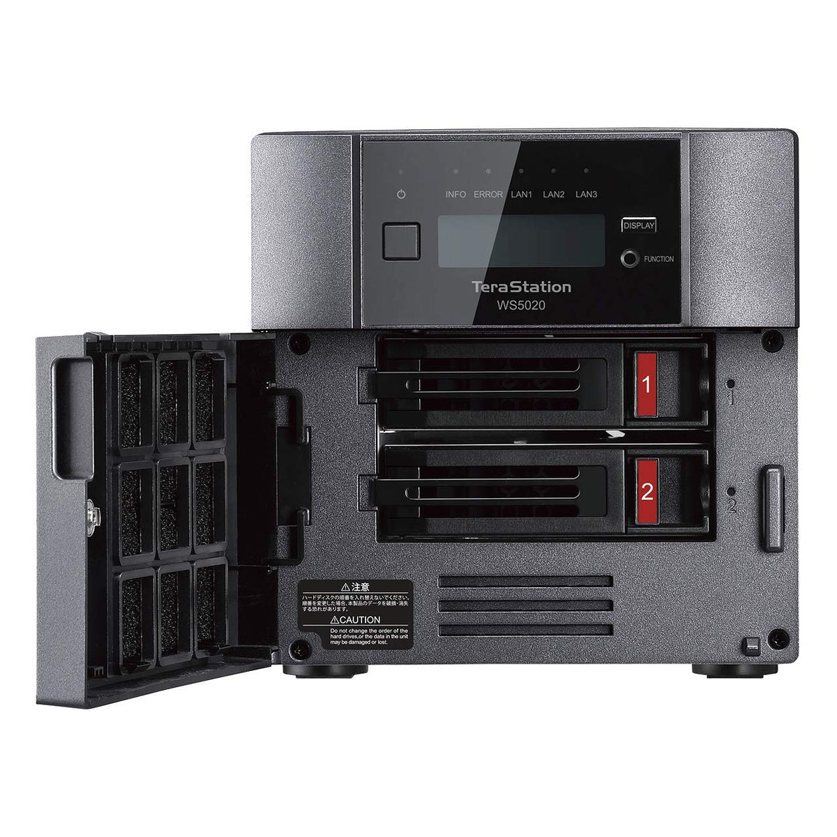 Buffalo TeraStation WS5020 Windows Server IoT 2025 Desktop NAS with HDD Included WS5220DN04W5