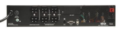 Tripp Lite Eaton Series Smart Rack Mount UPS Battery Backup, 750VA to 3000VA, Pure Sine Wave, LCD Screen, Network Card & Extended Run Options, 3-Year Warranty & $250,000 Insurance (SMARTRM2U Series)