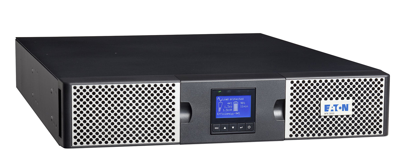 Eaton 9PX 2000VA 1800W 120V Online Double-Conversion UPS - 5-20P, 6X 5-20R, 1 L5-20R Outlets, Cybersecure Network Card, Extended Run, 2U Rack/Tower
