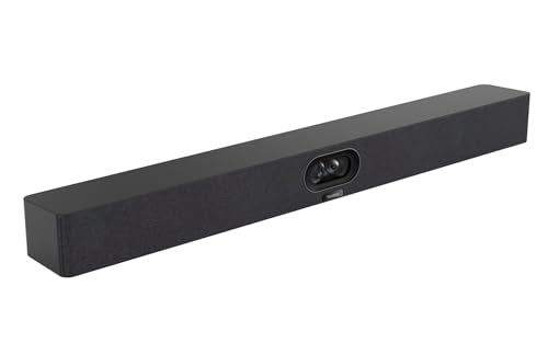 Yealink MeetingBar A40-031 - All-in-One 4K Video Conferencing Solution with Dual 48MP Cameras, 120° Field of View, 8MEMS Microphone Array, CTP25 Touch Panel, Compatible with Microsoft Teams and Zoom