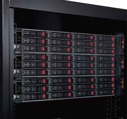 BUFFALO TeraStation 71210RH 12-Bay Enterprise Rackmount NAS 240TB (12x20TB) with HDD Hard Drives Included 10GbE RAID iSCSI Network Storage File Server