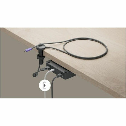 Logitech Extend | Single-cable BYOD connection for Android-based rooms - 2 x Network (RJ-45) - 5 x USB - 1 x HDMI Out - 2160p - 4K - 3840 x 2160 - Twisted Pair - Category 6, Category 6a, Category 5e -