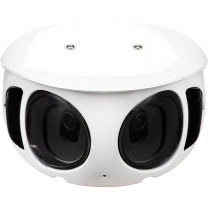 Vivotek V-Series MS9390-EHV-V2 8MP AI Outdoor Multi-Sensor Panoramic Camera with Night Vision, White