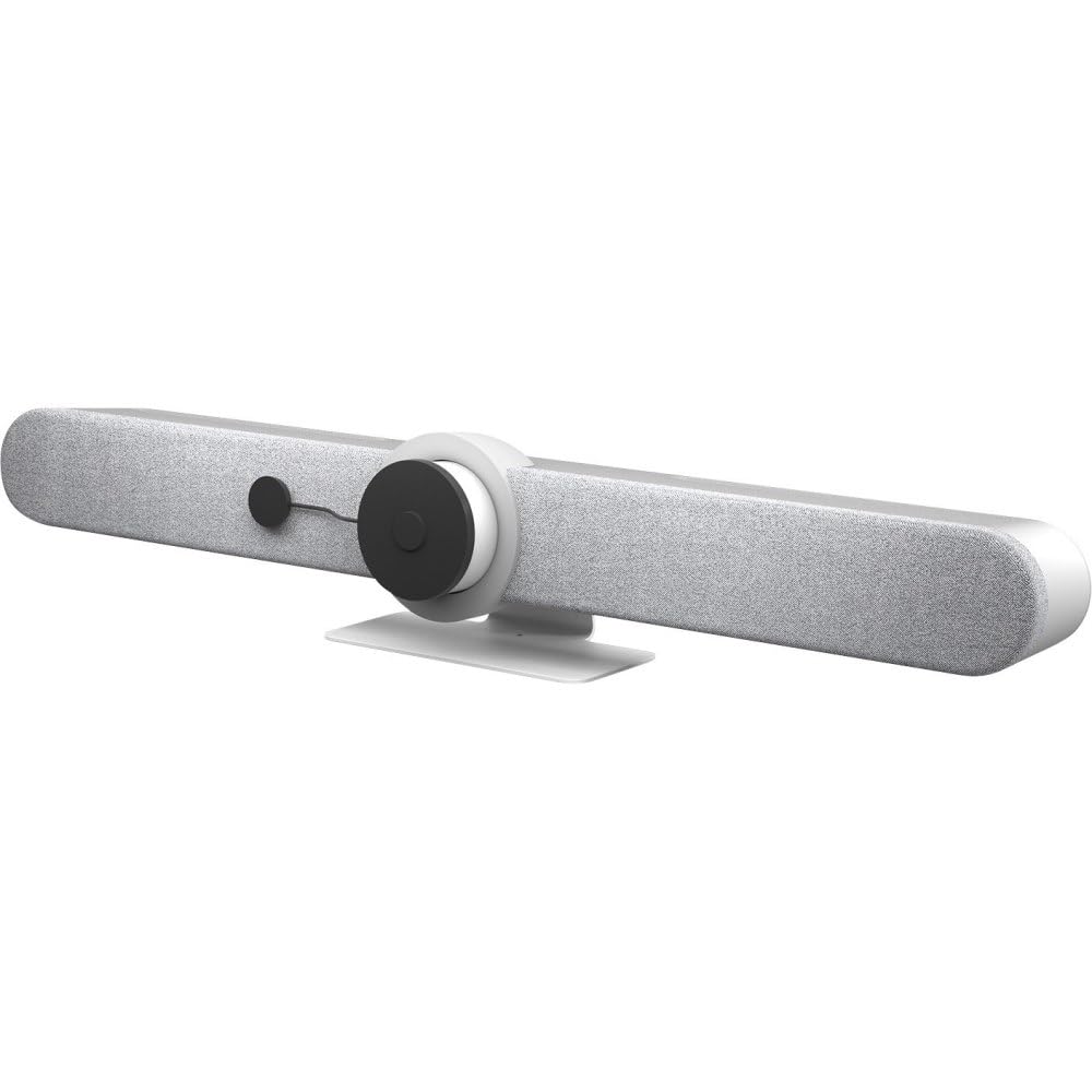 Logitech Rally Bar Mini All-in-One Video Bar for Small to Medium Rooms, White