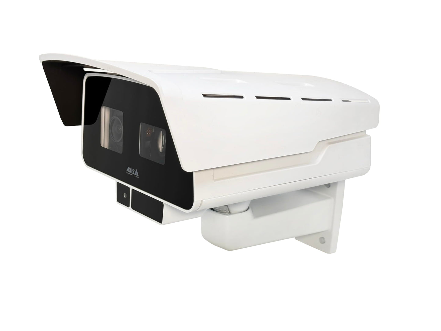 AXIS P1518-LE 8 Megapixel / 2 Megapixel Outdoor 4K Network Camera - Color - Box - White - TAA Compliant