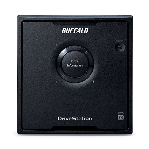Buffalo DriveStation Quad High Performance RAID Array with Optimized Hard Drives (HD-QH12TU3R5)