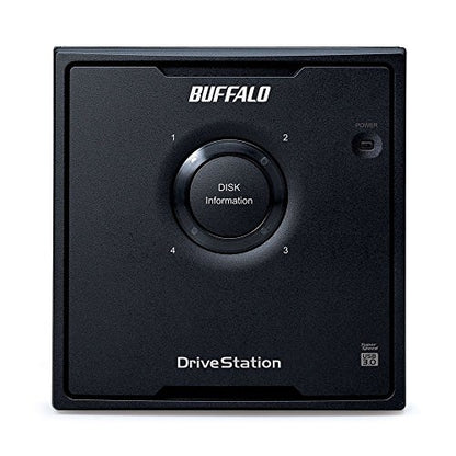 Buffalo DriveStation Quad High Performance RAID Array with Optimized Hard Drives (HD-QH12TU3R5)