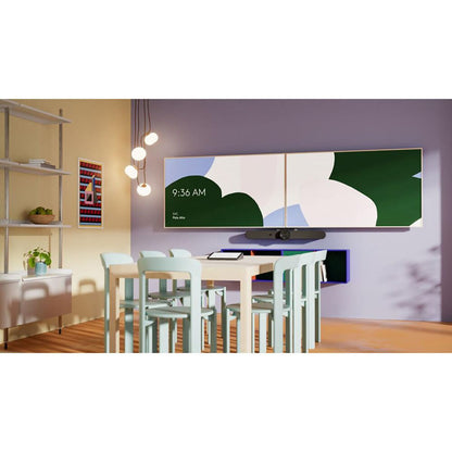 Logitech Rally Bar Room Kit, 4K PTZ Video Conferencing System with Beamforming Microphones for Medium to Large Rooms