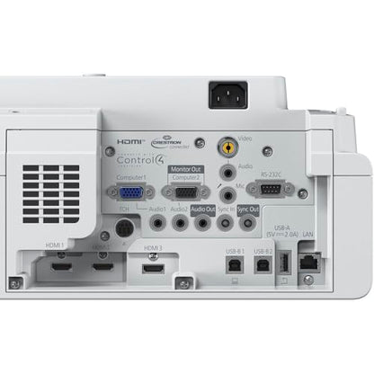 Epson BrightLink 760Wi Ultra Short Throw 3LCD Projector - 16:10 - Wall Mountable, Tabletop