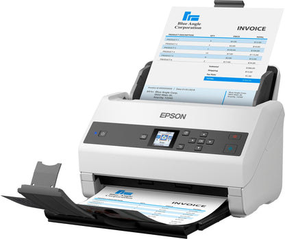 Epson Workforce DS-970 Sheetfed Scanner - 600 dpi Optical,White
