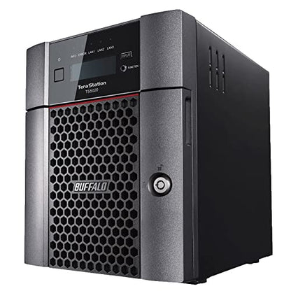 Buffalo TeraStation 5420DN 4-Bay Business Desktop NAS with Hard Drives Included Raid iSCSI Network Storage File Server TS5420DN1604