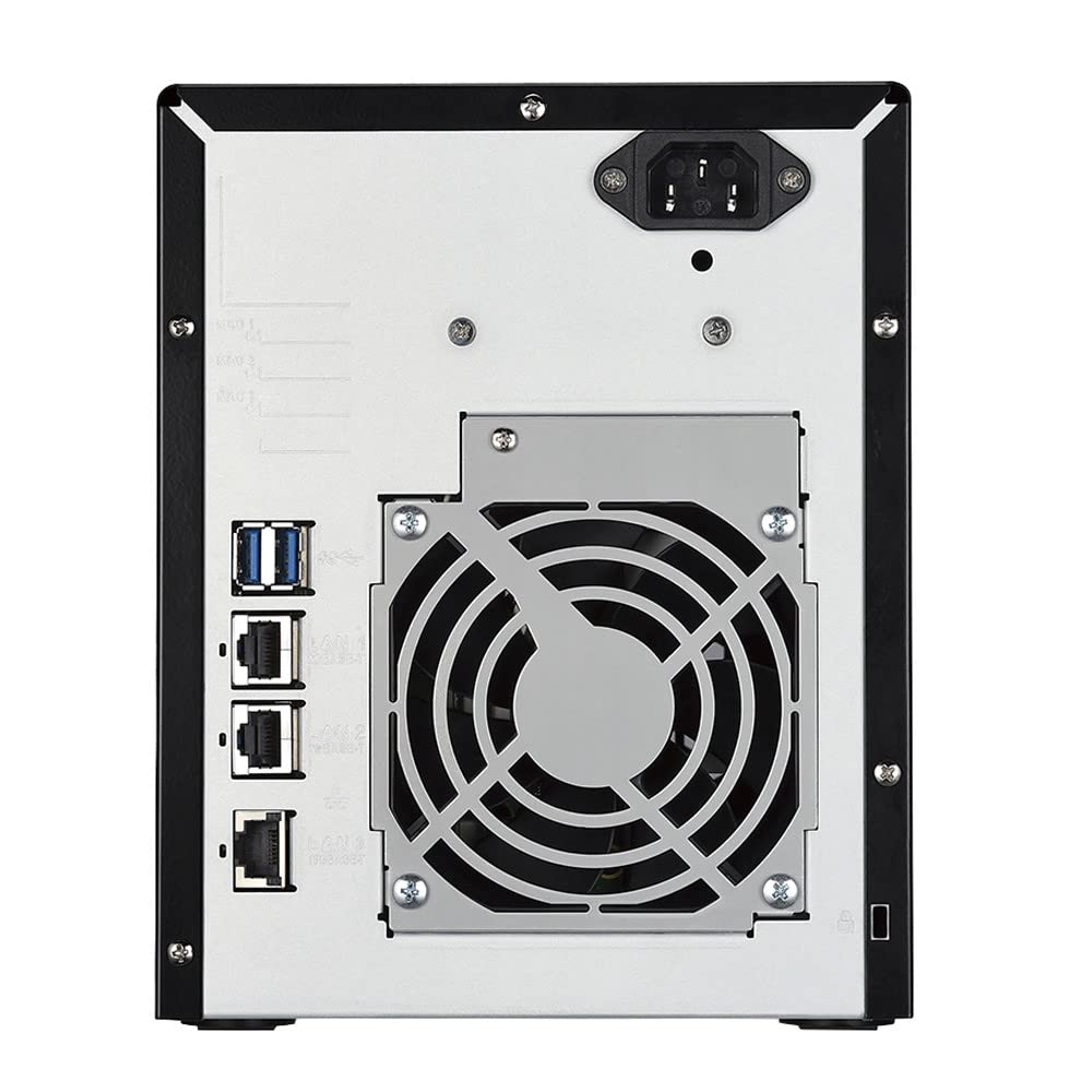 BUFFALO TeraStation 5420DN 4-Bay Business Desktop NAS with Hard Drives Included RAID iSCSI Network Storage File Server