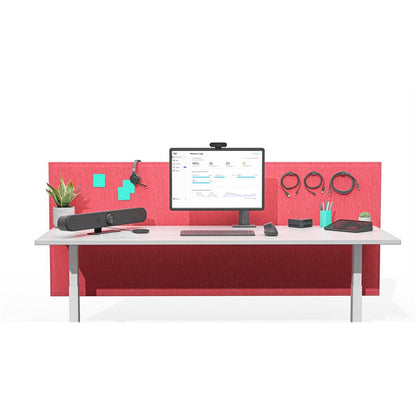 Logitech SML Room Universal VC Appliance with Tap + Rally Bar Mini Graphite - Small Room Size Supported