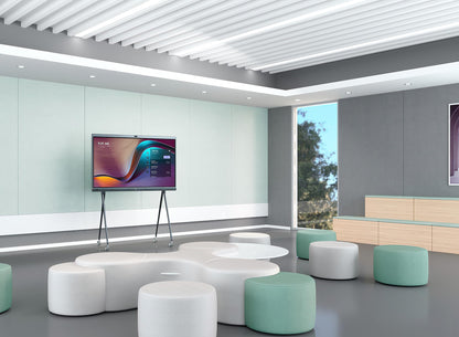 Yealink MeetingBoard Écran plat interactif 165,1 cm (65") LED WiFi 4K Ultra HD Noir Écran Tactile Intégré Dans le pr