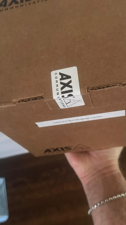 AXIS P3278-LV 8 Megapixel Indoor/Outdoor 4K Network Camera - Color - Dome - White - TAA Compliant