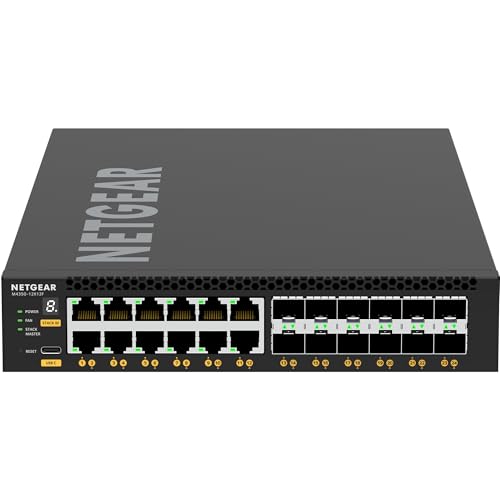 NETGEAR 24PT M4350-12X12F Managed Switch