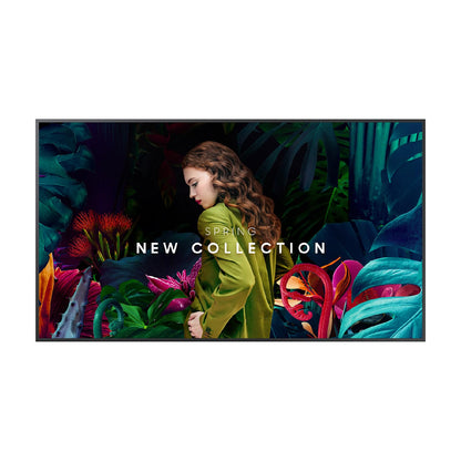 SAMSUNG Commercial UHD Signage, 28.5mm Depth, Dynamic Crystal Color, Quantum Processor Lite 4K, Ultra Slim Depth, Home UI, Centered VESA Holes, 3-Year Warranty