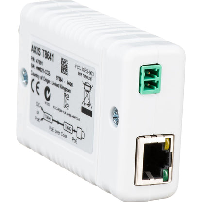 Axis Communications AXIS T8641 PoE+ Coaxial Converter Adapter Base 5028-411