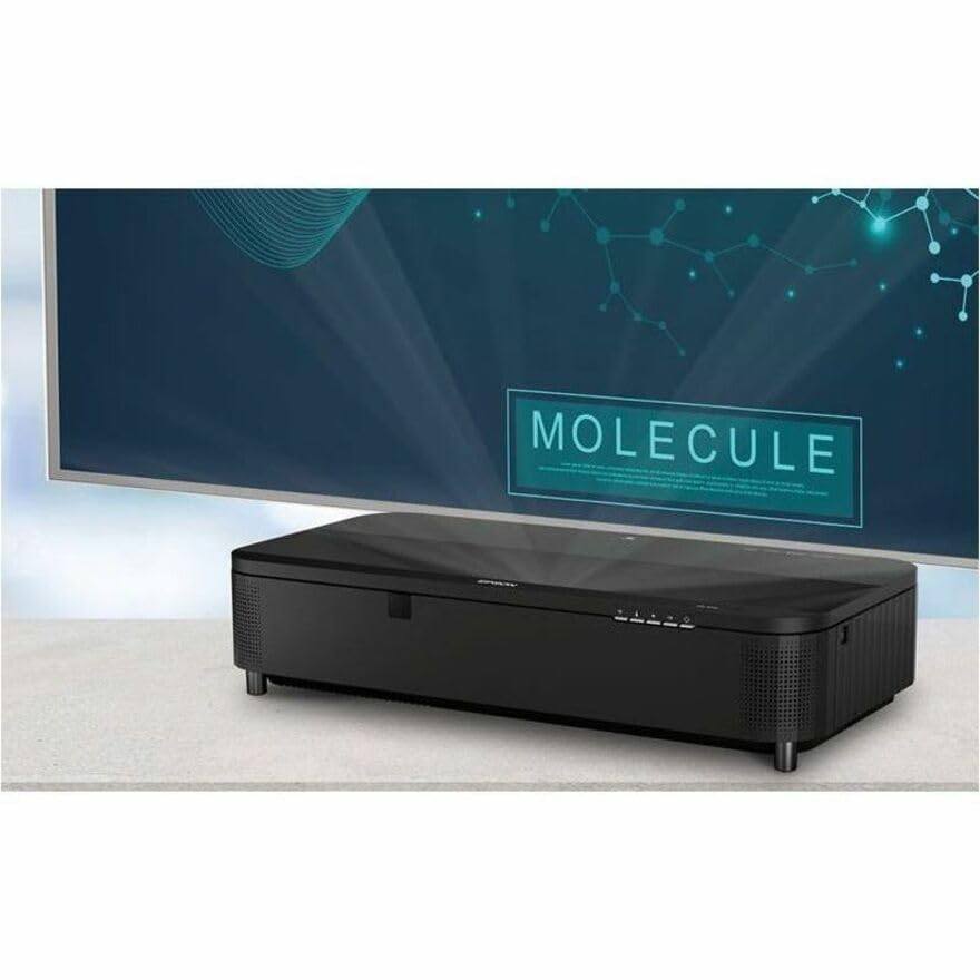 Epson PowerLite 815E Short Throw 3LCD Projector - 16:9 - Wall Mountable - Black - High Dynamic Range (HDR) - 1920 x 1080 - Front - 1080p - 20000 Hour Normal Mode - 30000 Hour Economy Mode - Full HD -