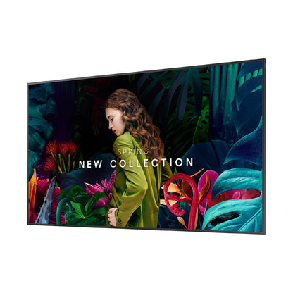 SAMSUNG Commercial UHD Signage, 28.5mm Depth, Dynamic Crystal Color, Quantum Processor Lite 4K, Ultra Slim Depth, Home UI, Centered VESA Holes, 3-Year Warranty