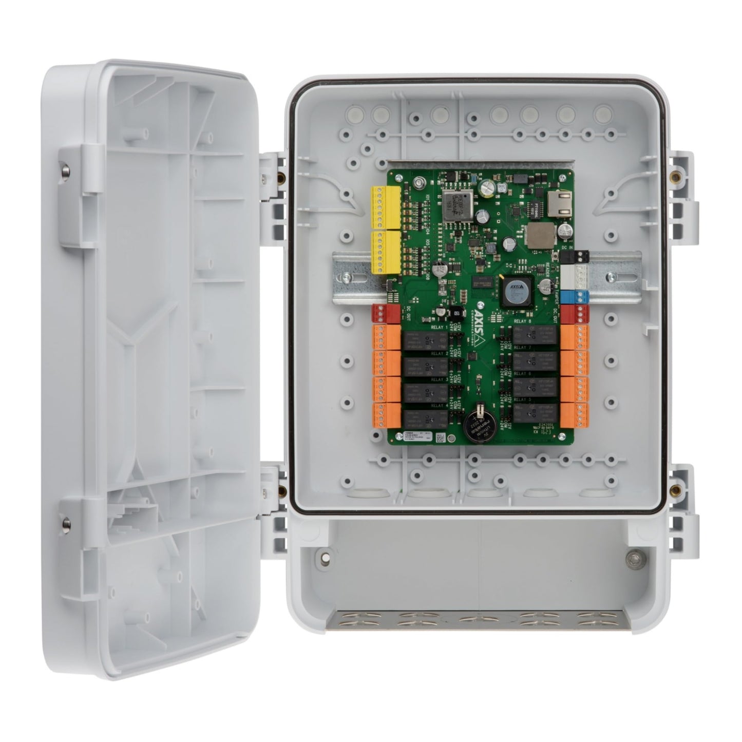 AXIS Expansion Module - Automatic Security Relay, 15A, Normally Open, Chassis Mount, 24V DC
