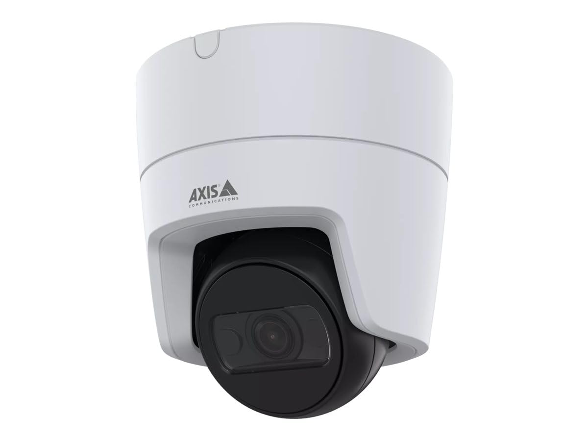 AXIS M3128-LVE 8MP Turret Dome IP Camera, 2.9mm Lens, AI-Powered, White