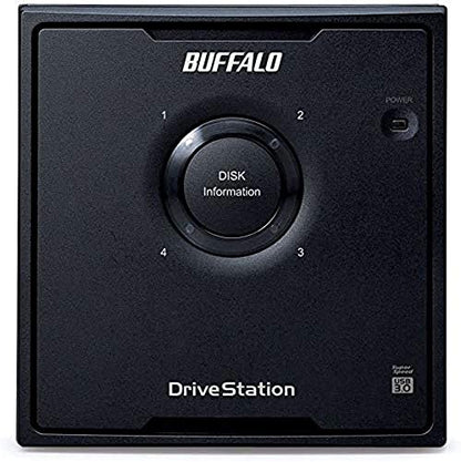 Buffalo DriveStation Quad High Performance RAID Array with Optimized Hard Drives (HD-QH12TU3R5)