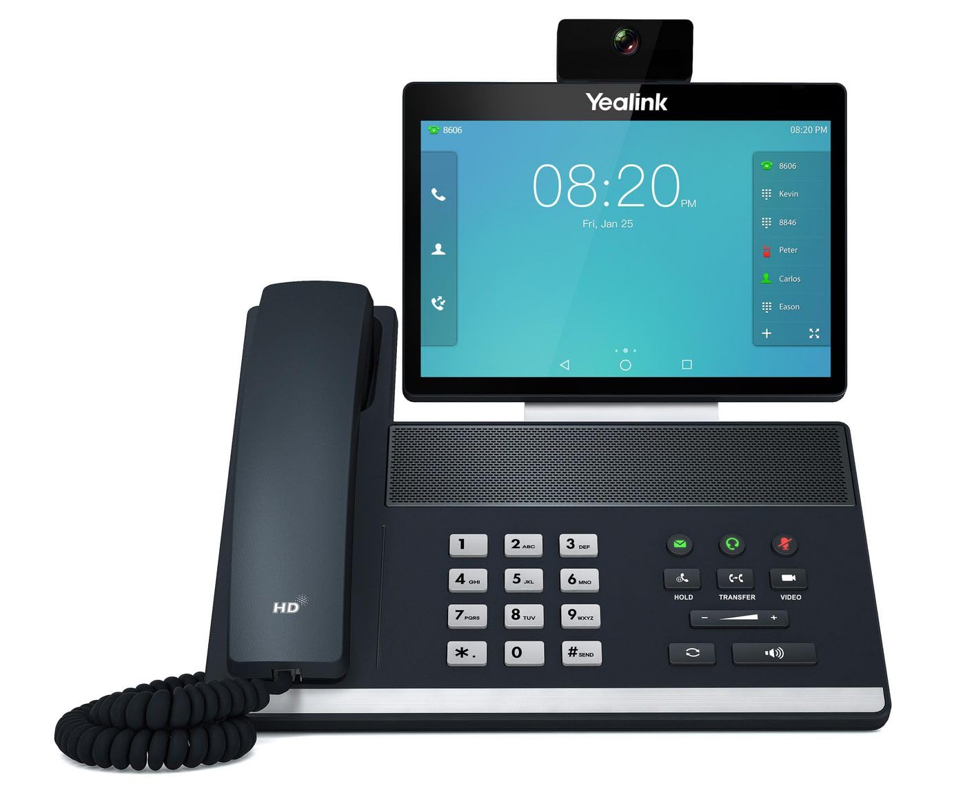 Yealink VP59 IP Phone - Corded - Corded/Cordless - Wi-Fi, Bluetooth - Desktop - Classic Gray