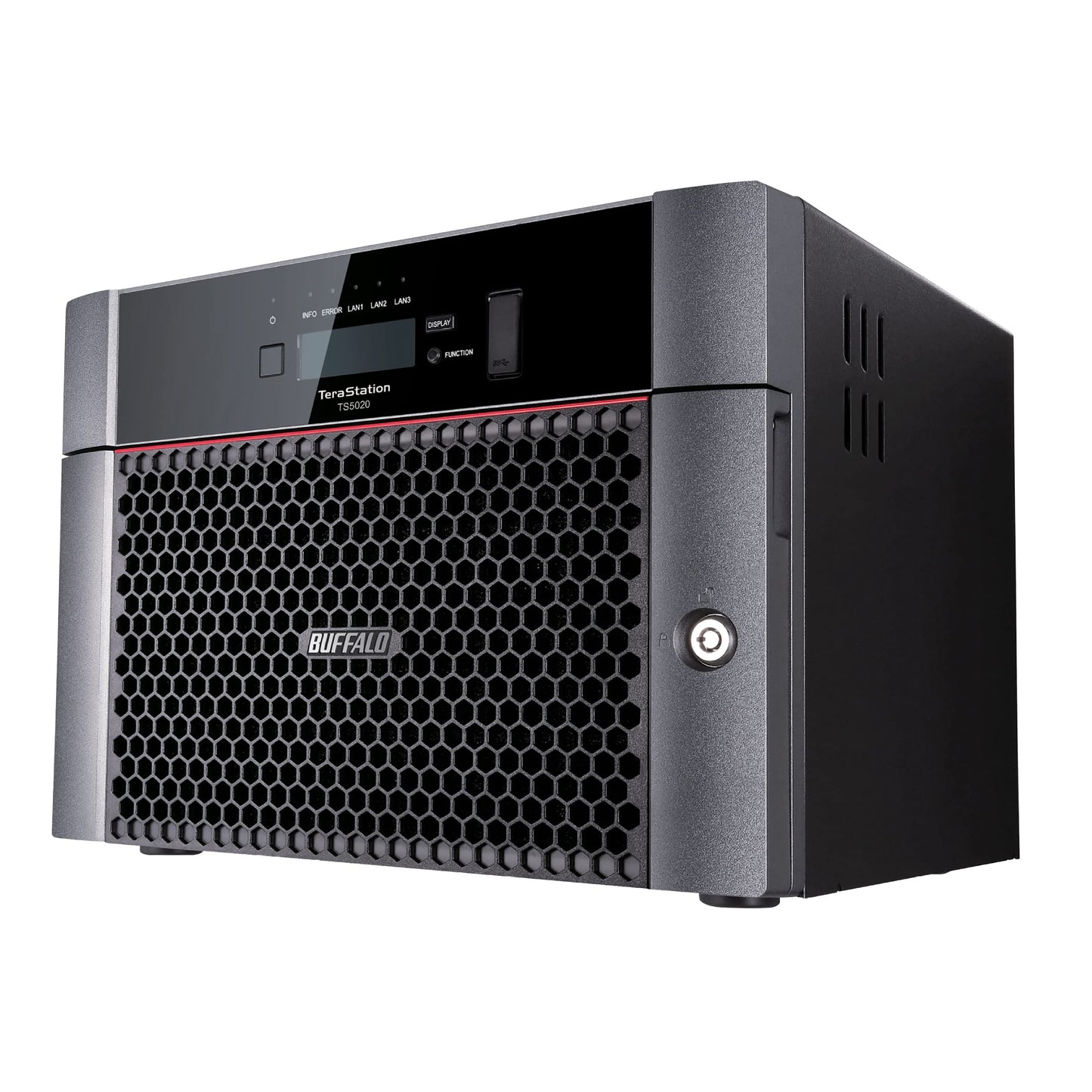 BUFFALO TeraStation 5820DN 8-Bay Business Desktop NAS 160TB (8x20TB) with Hard Drives Included RAID iSCSI Network Storage File Server
