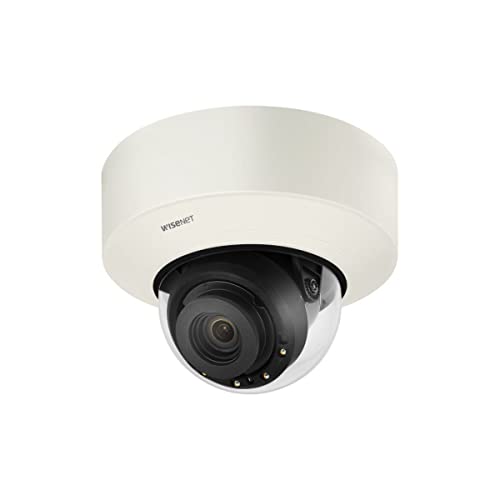 Hanwha Techwin PND-A9081RV 8mp/4k IR WDR Network Dome Camera with 4.5~10mm (2.2X) Motorized varifocal Lens, RJ45 Connection
