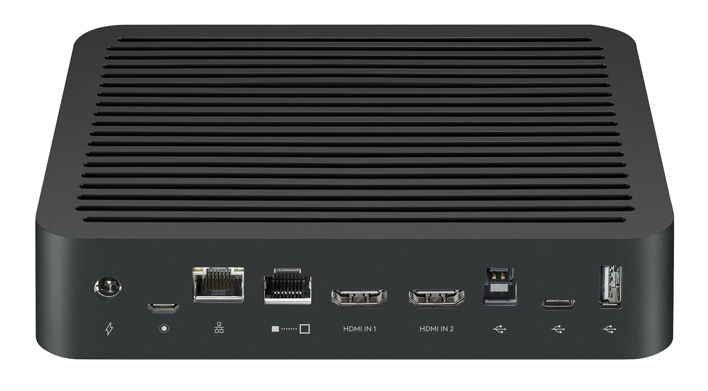 Logitech Rally Video Conferencing Accessory Hub - 2 x Network (RJ-45) - 2 x HDMI in - Ethernet - Tabletop
