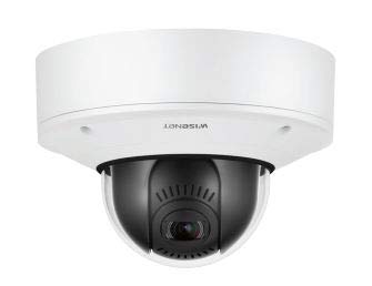 HANWHA | XNV-6081Z | 2MP Vandal-Resistant Outdoor Network Dome PTRZ Camera, 2.8~12mm (4.3X) Motorized varifocal Lens with PTRZ, IP67, Weatherproof, RJ45 Connection