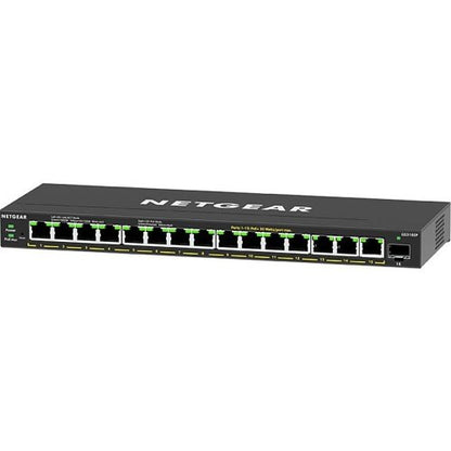 Netgear Netgear GS316EP 300 Series Plus 16-Port PoE+ Gigabit Ethernet Plus Switch (180W) with SFP Port