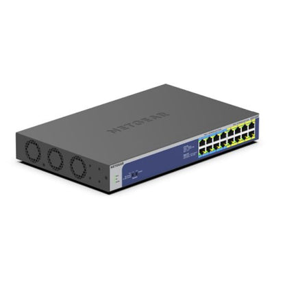 Netgear Netgear GS516UP 16-Port Gigabit Ethernet High-Power PoE+ Unmanaged Switch with 8-Ports PoE++ (380W)